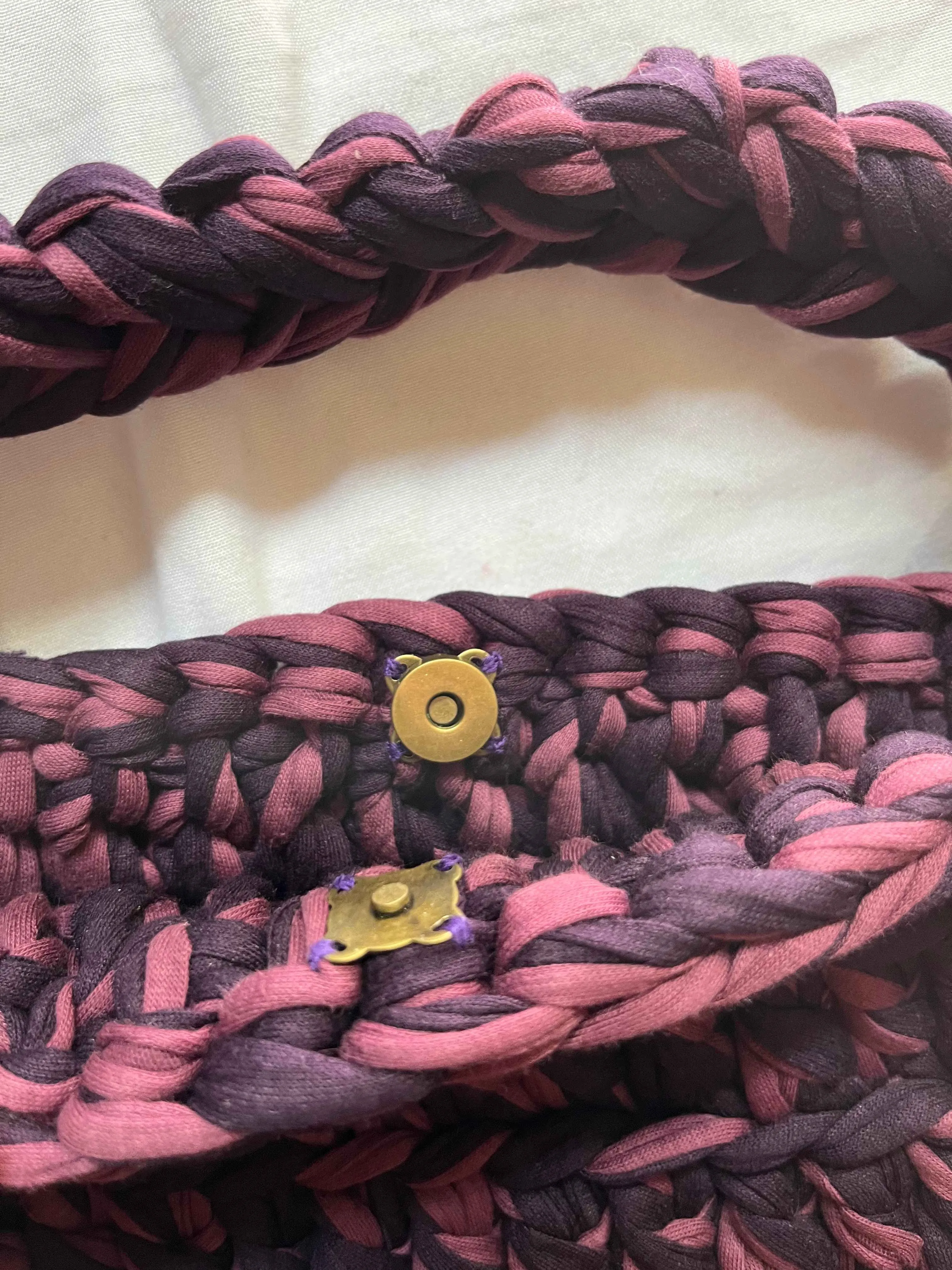 Bolso Hibiscus, detalle 2.
